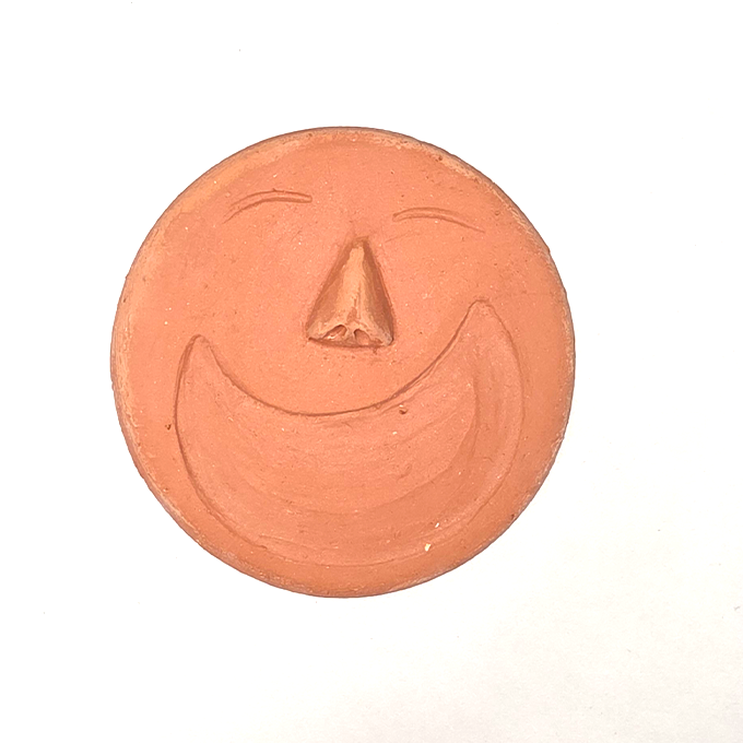 Laughing Face – DIY Terracotta Fridge Magnet Kit