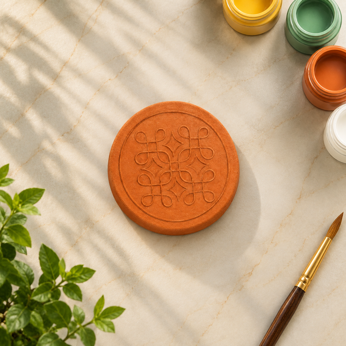 Kala Kriti — Single Terracotta Magnet