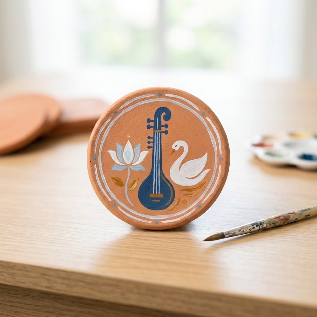 Kala Kriti – DIY Terracotta Fridge Magnet Kit